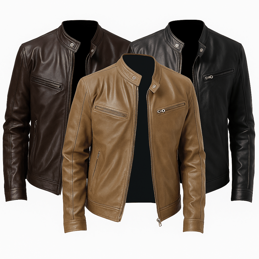 Mivor Chill Men's Leather Jacket - Mivor
