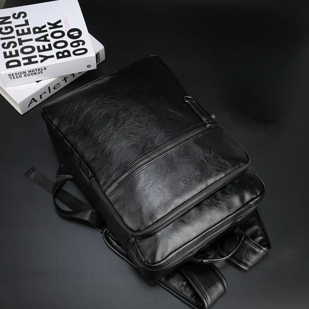 Mivor Executive Leather Backpack Leather - Mivor