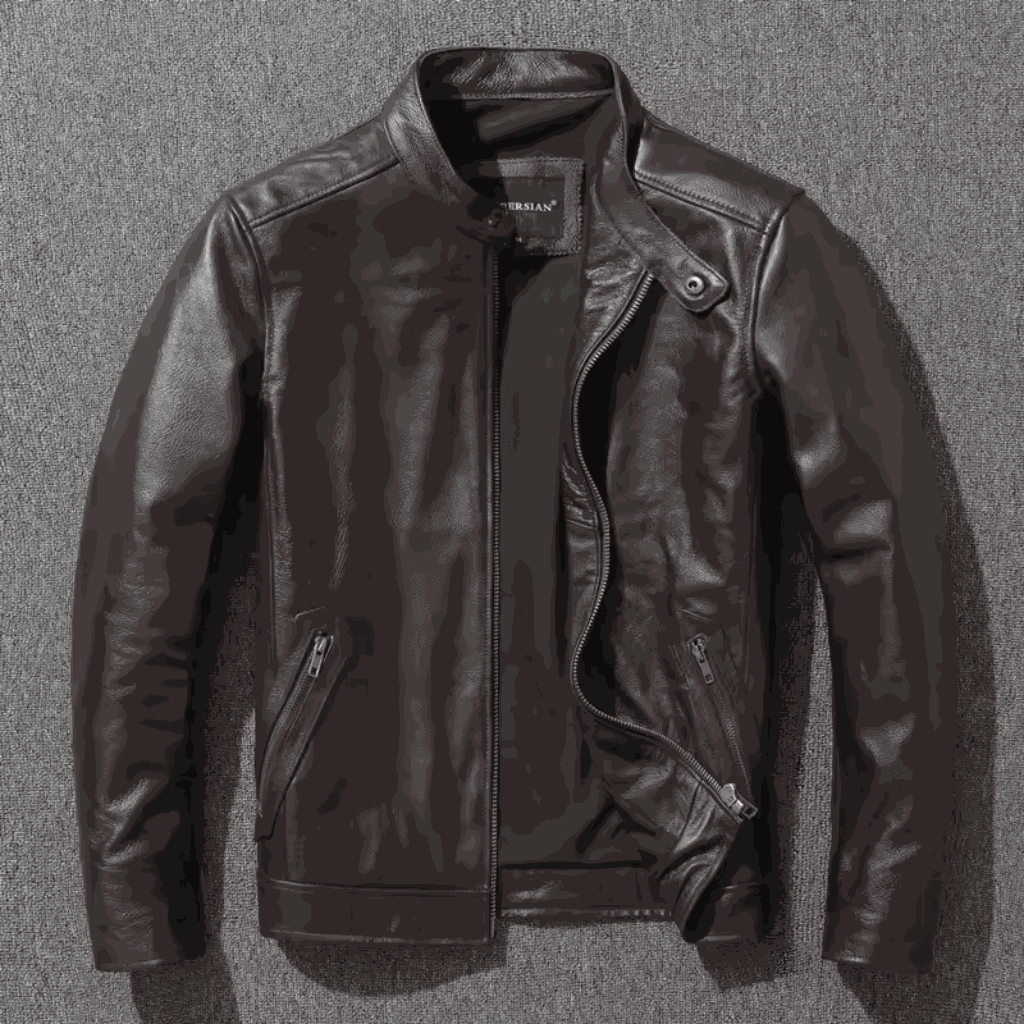 Mivor Frostline Men's Leather Jacket - Mivor