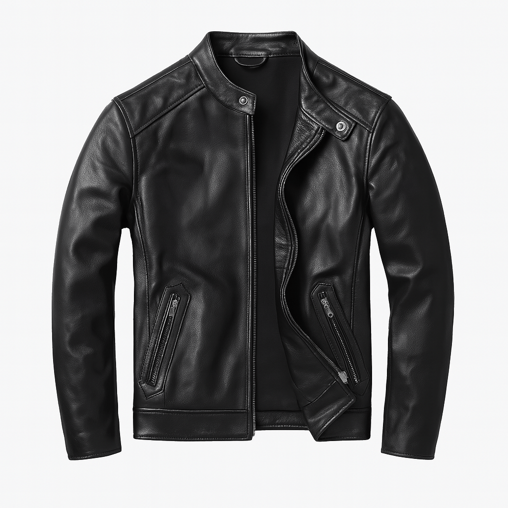 Mivor Frostline Men's Leather Jacket - Mivor