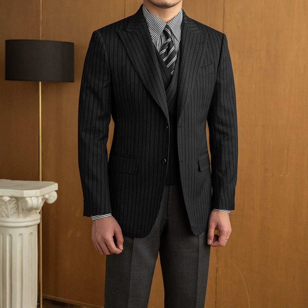 Mivor Men's Striped Blazer - Mivor