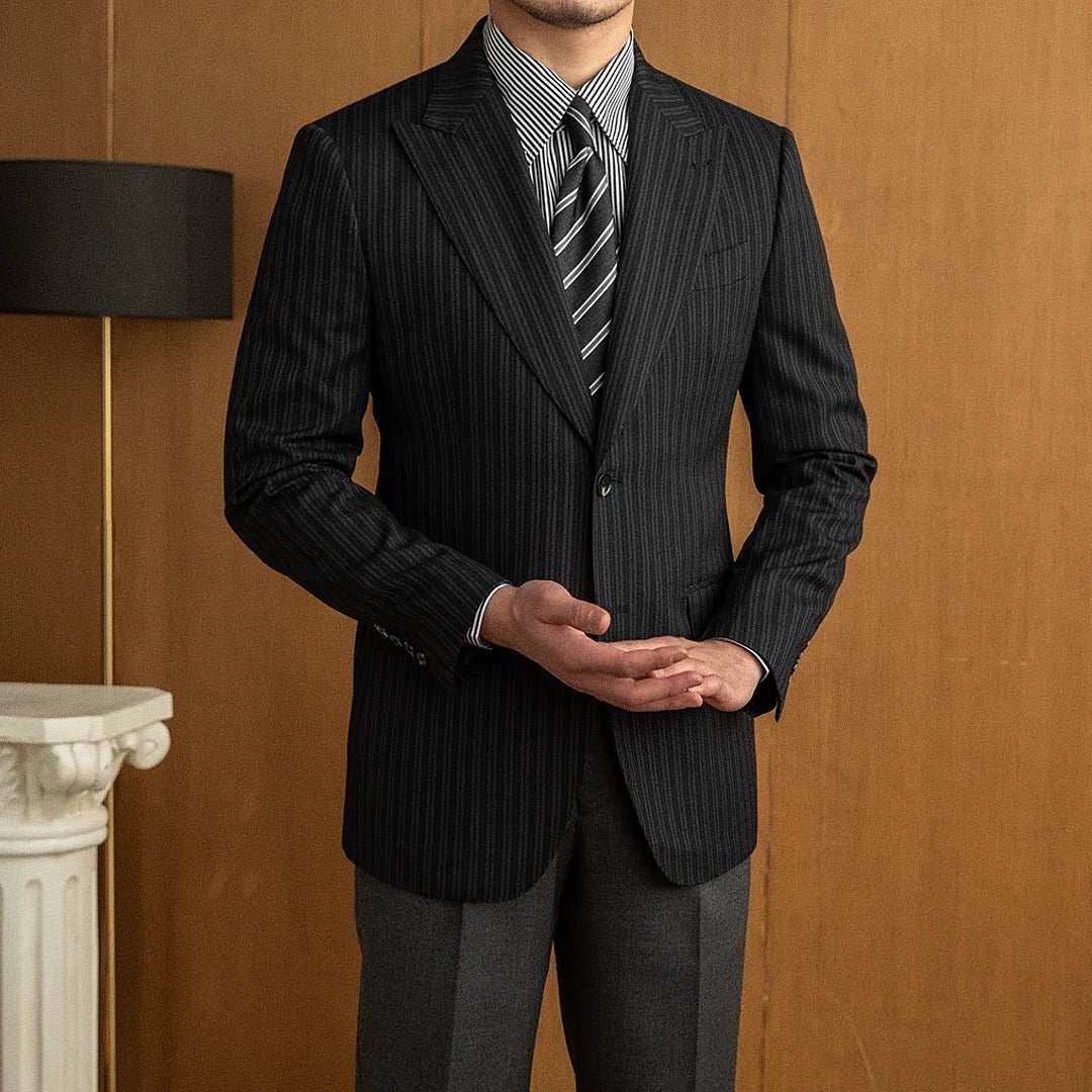 Mivor Men's Striped Blazer - Mivor