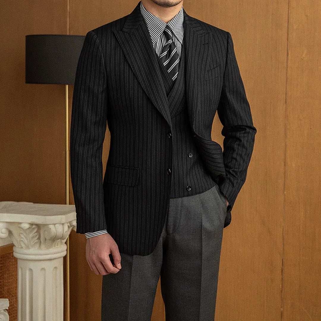 Mivor Men's Striped Blazer - Mivor