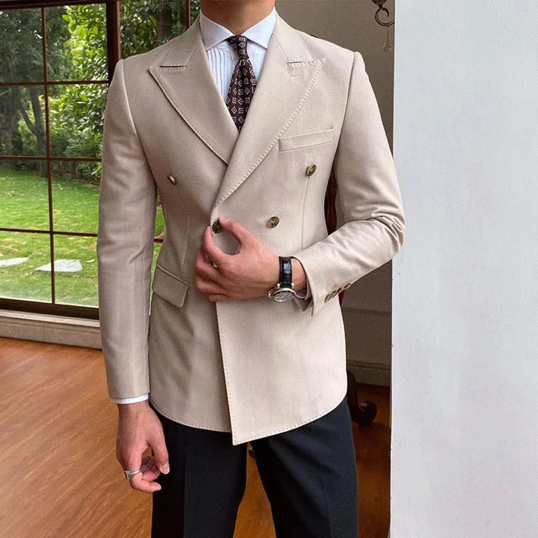 Mivor Milan Men's Double - Breasted Blazer - Mivor