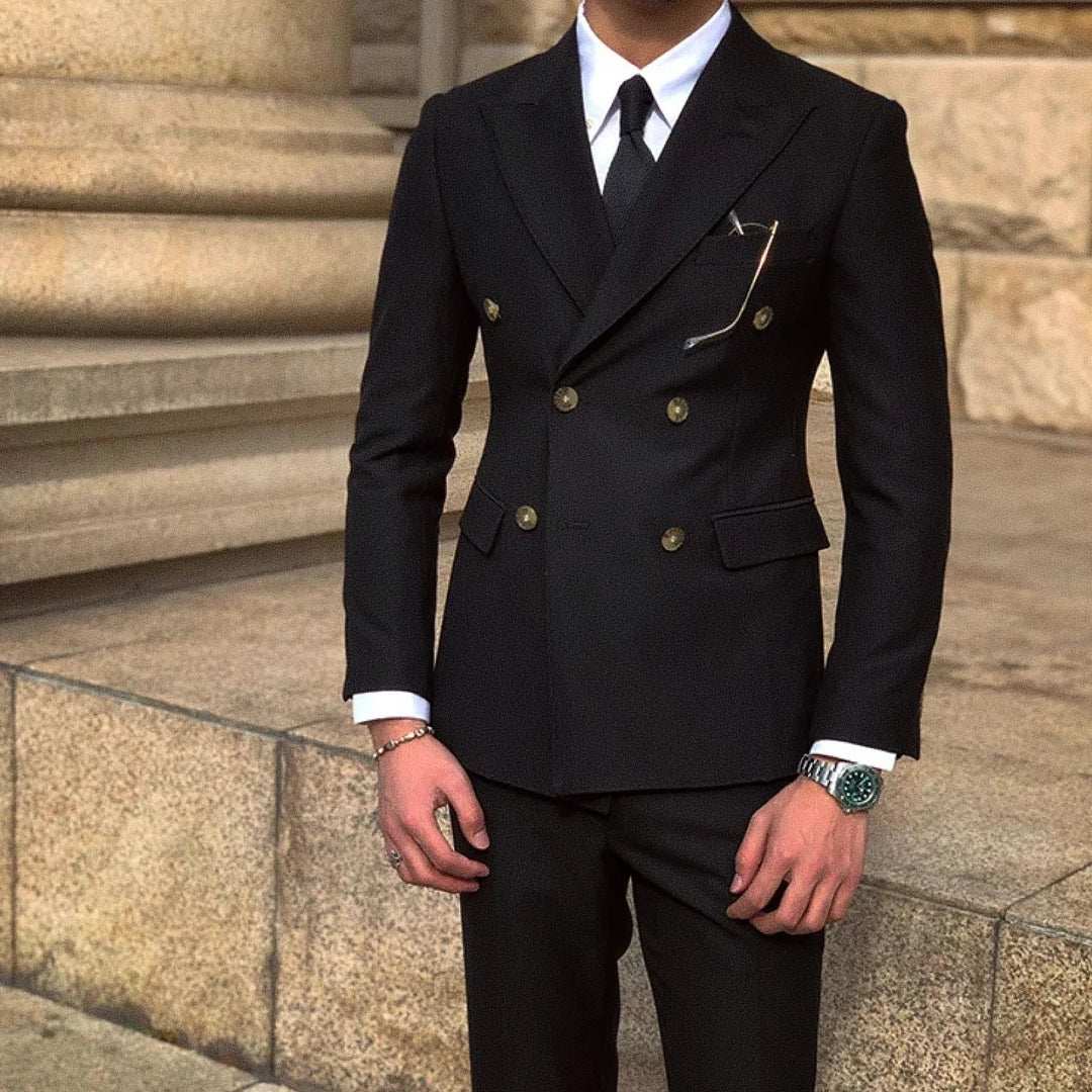 Mivor Milan Men's Double - Breasted Blazer - Mivor