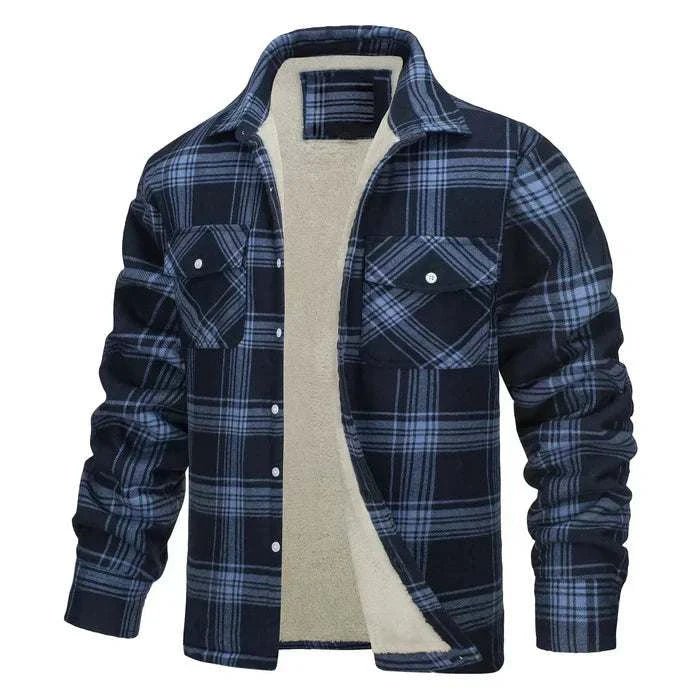 Mivor Noir Men's Checkered Jacket - Mivor