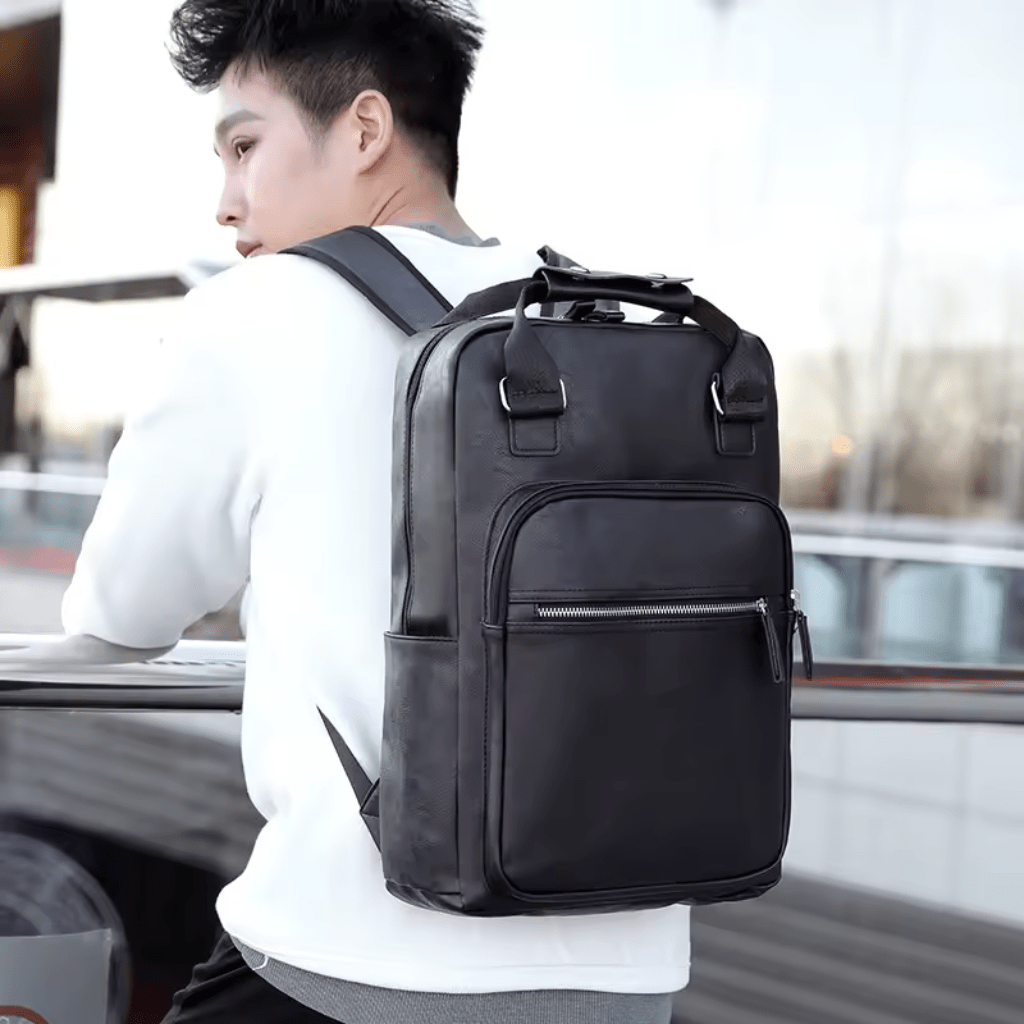 Mivor Oslo Executive Leather Backpack - Mivor
