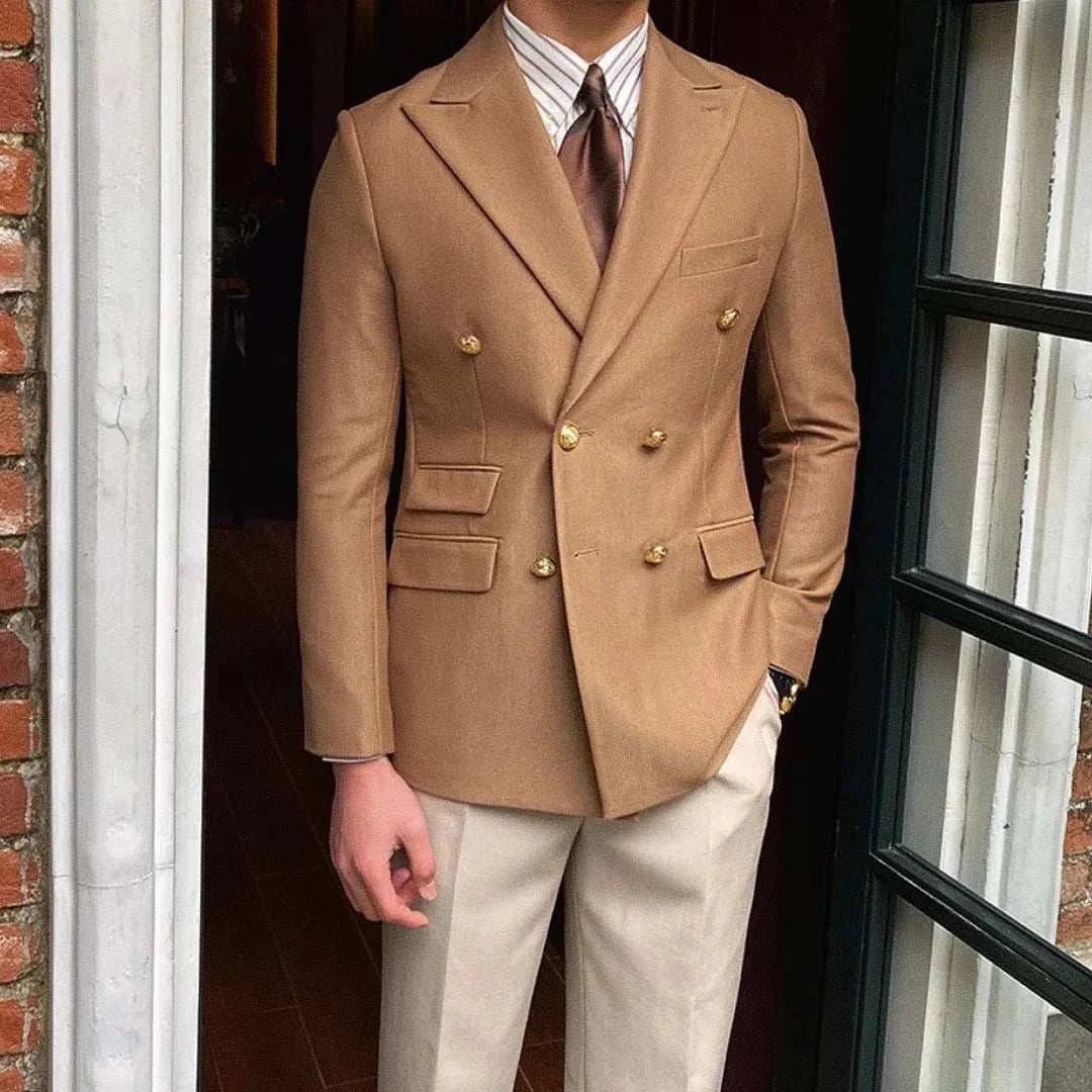 Mivor Saint Men's Double - Breasted Blazer - Mivor