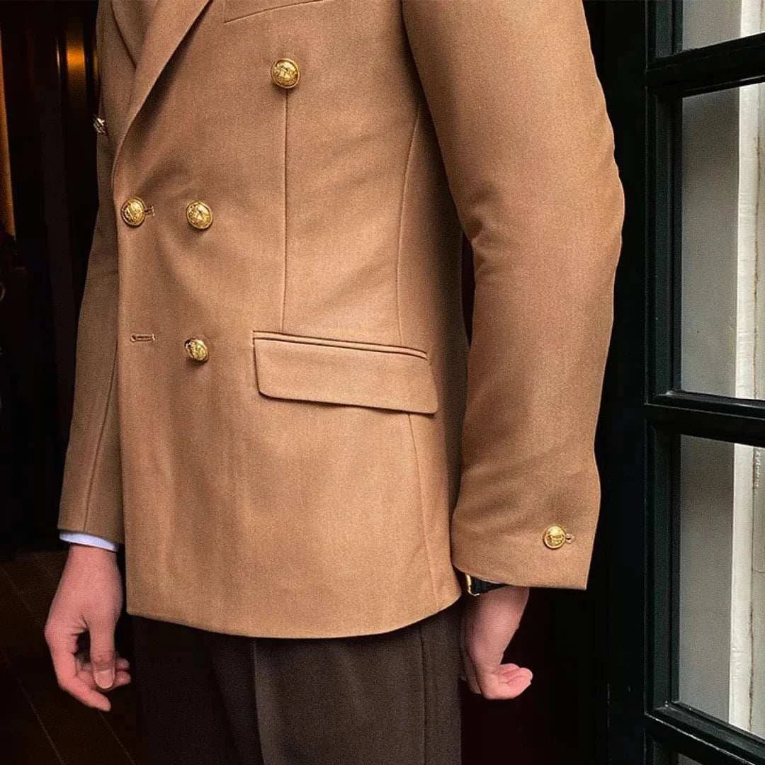 Mivor Saint Men's Double - Breasted Blazer - Mivor