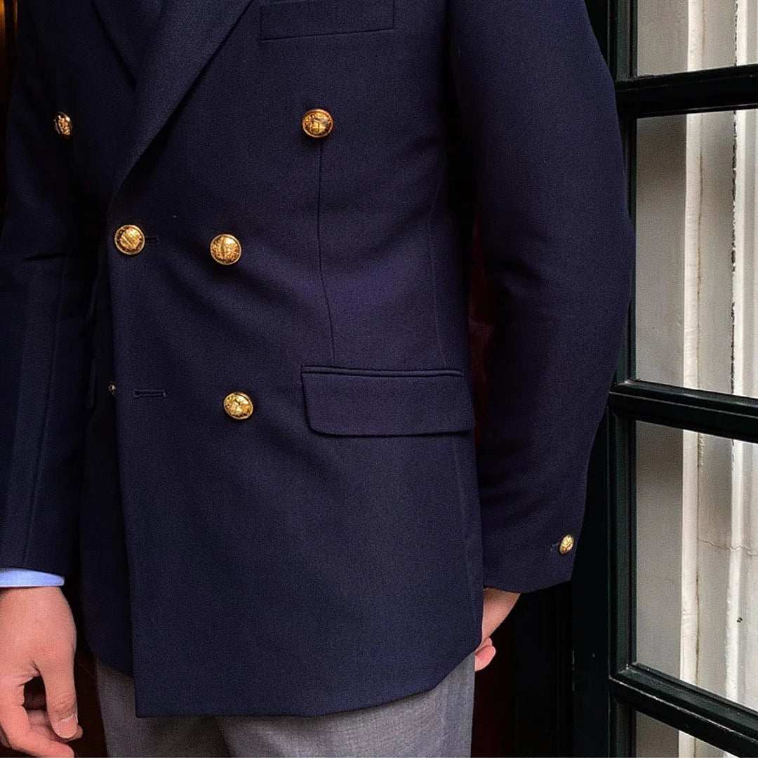 Mivor Saint Men's Double - Breasted Blazer - Mivor