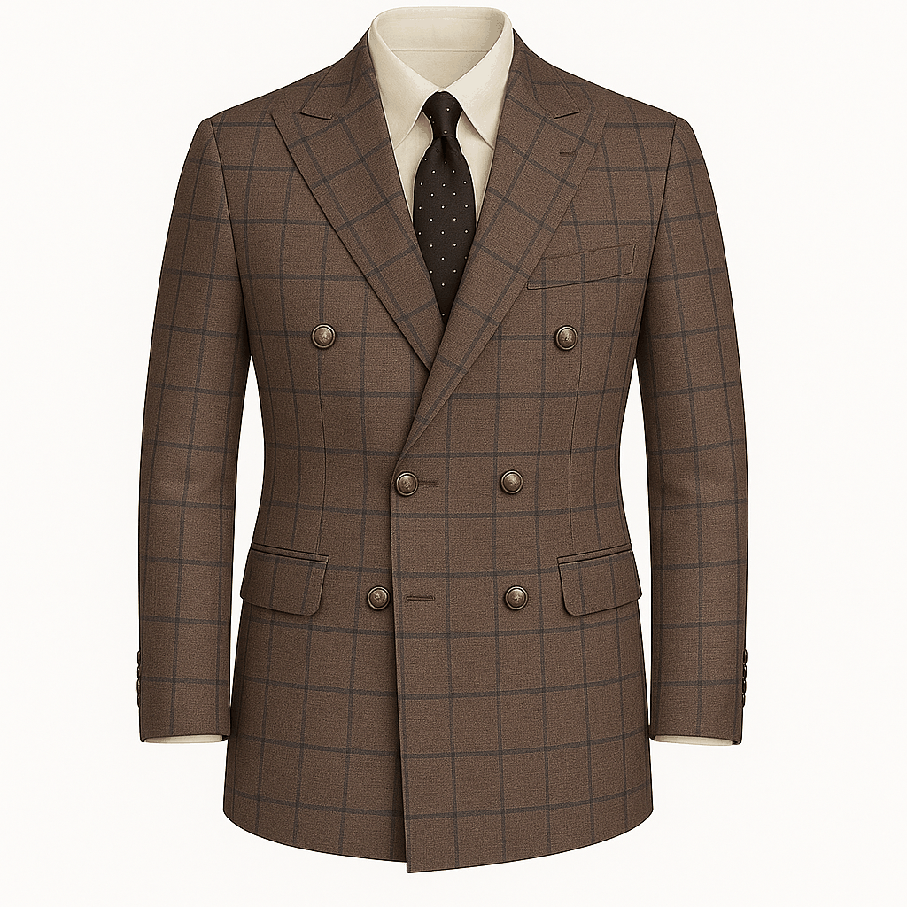 Mivor Siena Men's Double - Breasted Blazer - Mivor