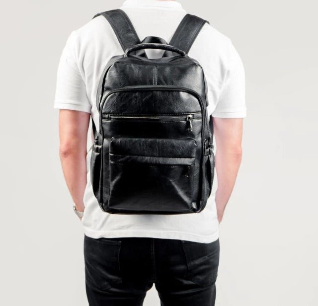 Mivor Executive Leather Backpack Cargo - Mivor