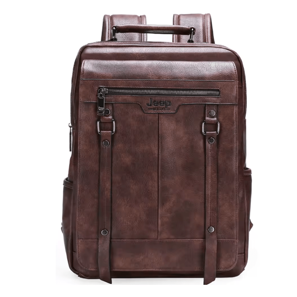 Mivor Executive Leather Backpack Jeep - Mivor