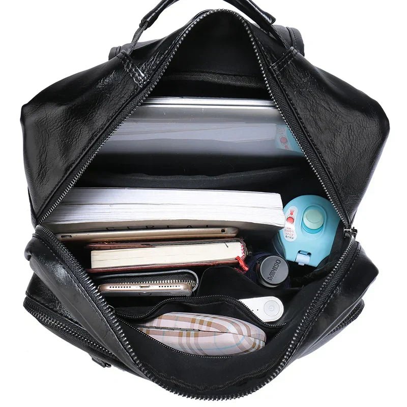 Mivor Executive Leather Backpack Leather - Mivor