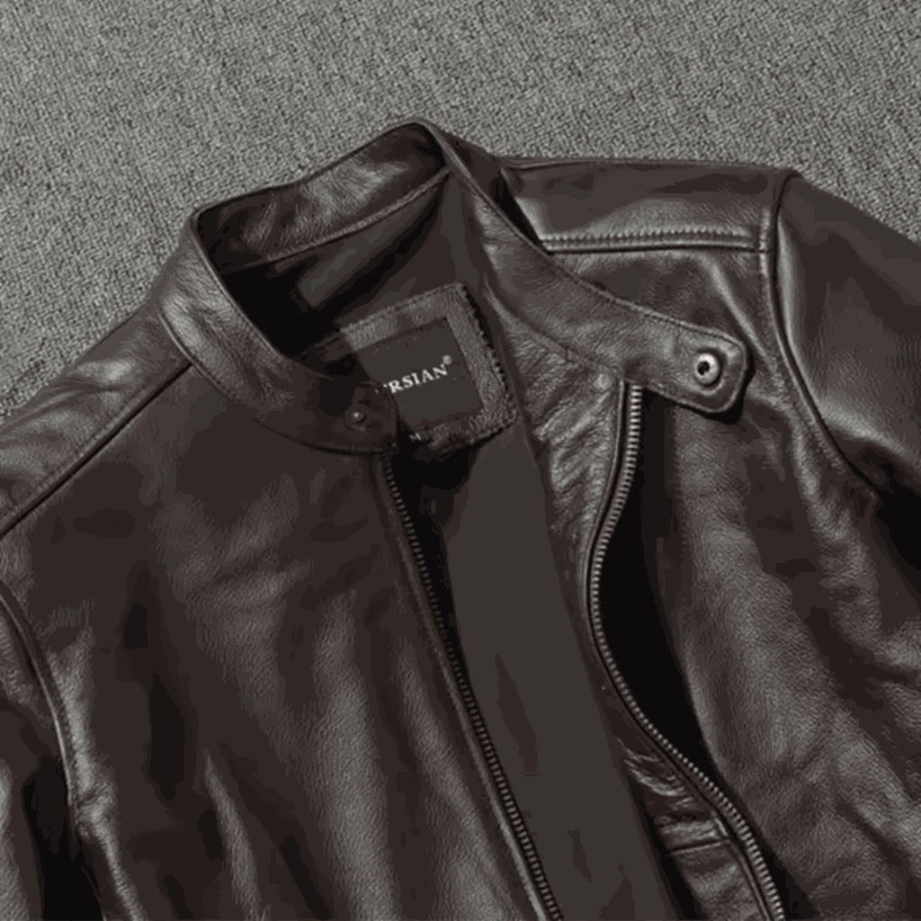 Mivor Frostline Men's Leather Jacket - Mivor