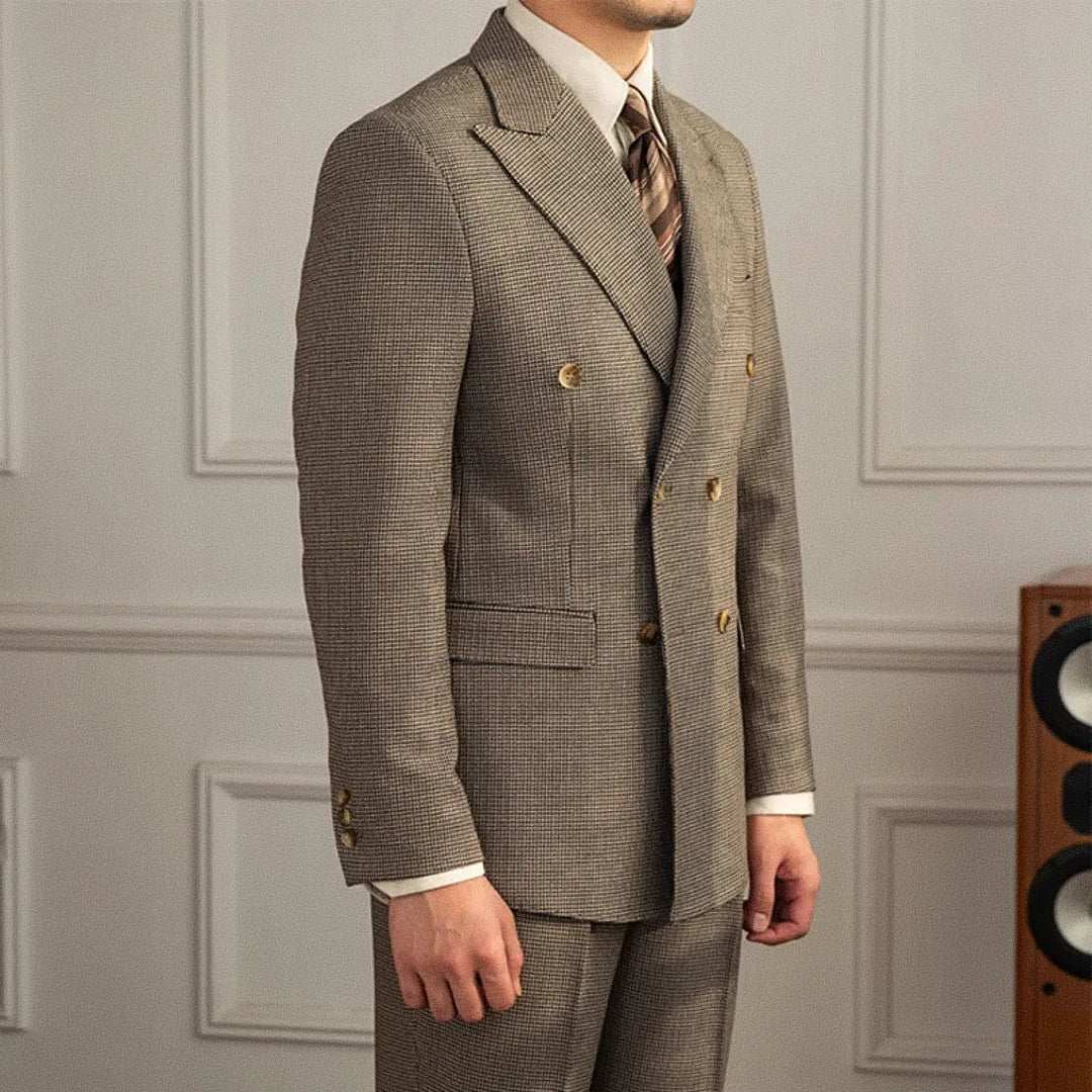 Mivor Madrid Men's Double - Breasted Blazer - Mivor