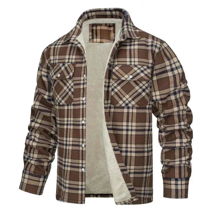 Mivor Noir Men's Checkered Jacket - Mivor