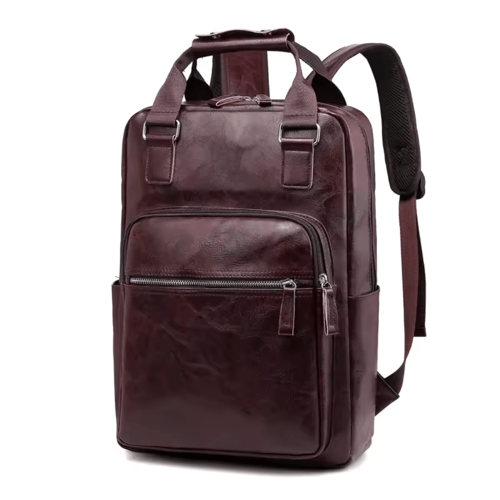 Mivor Oslo Executive Leather Backpack - Mivor