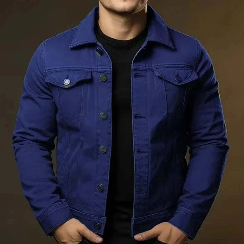 Mivor Slim Men's Denim Jacket - Mivor